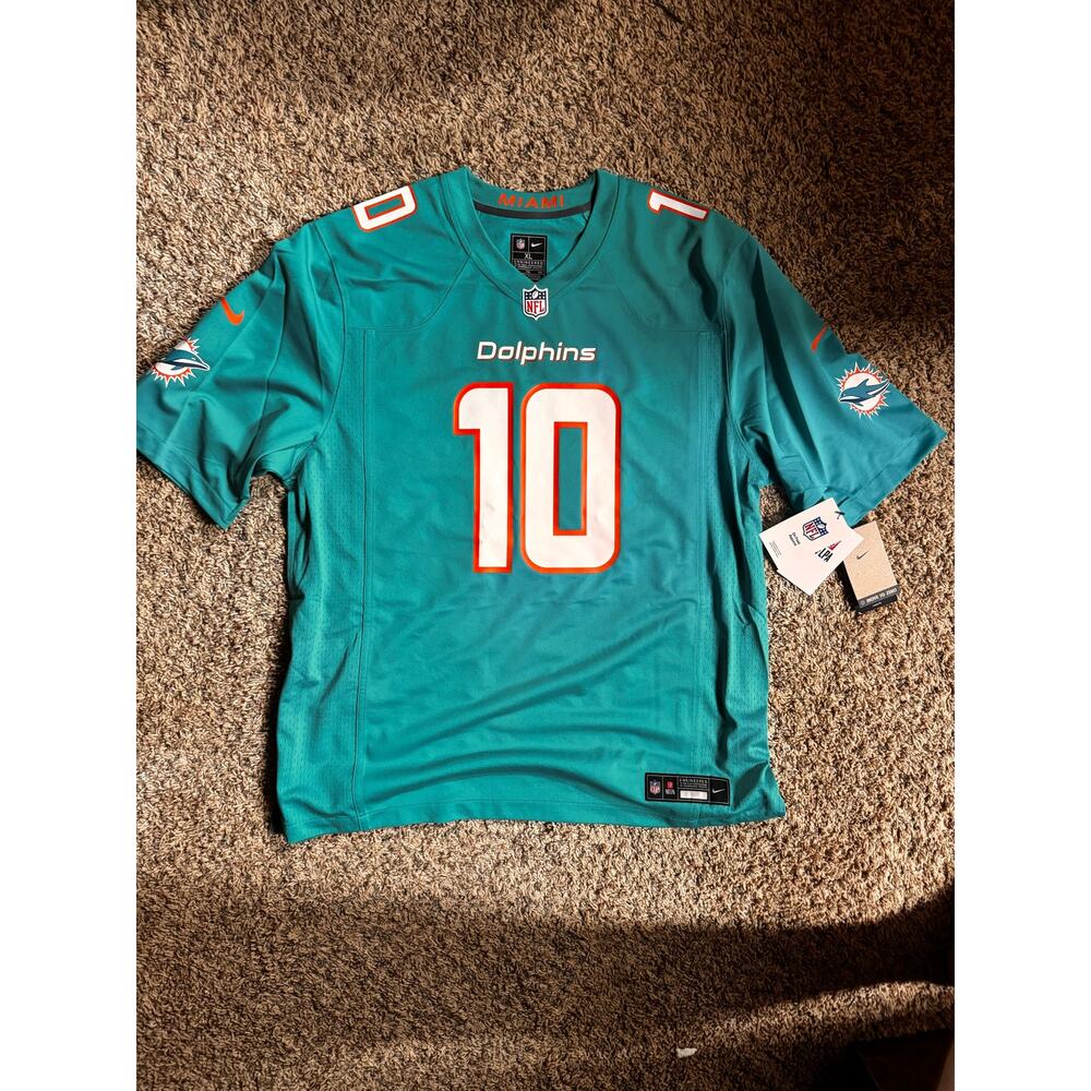 Tyreek Hill Miami Dolphins Nike Game Jersey - Aqua